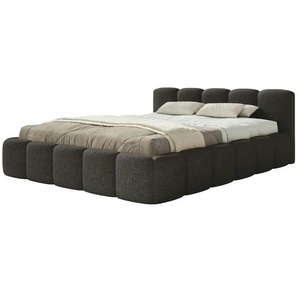 Selsey Polsterbett in Chenille Cloudy Low ¦ blau ¦ Maße (cm): B: 200 H: 72