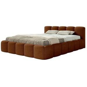 Selsey Polsterbett mit Bettkasten - gelb - Materialmix - 180 cm - 72 cm | Möbel Kraft