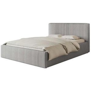 Selsey Polsterbett mit Bettkasten Tilio ¦ grau ¦ Maße (cm): B: 180 H: 96,5