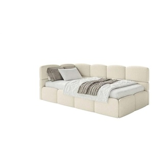 Selsey Polsterliege mit Matratze und Bettkasten Cloudy ¦ beige ¦ Maße (cm): B: 220 H: 88