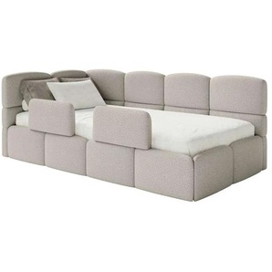 Selsey Polsterliege mit Matratze und Rausfallschutz Cloudy ¦ beige ¦ Maße (cm): B: 220 H: 88