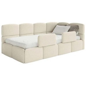 Selsey Polsterliege mit Matratze und Rausfallschutz Cloudy ¦ beige ¦ Maße (cm): B: 220 H: 88