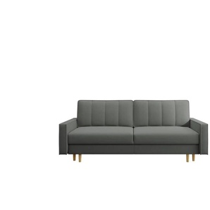 Selsey Schlafsofa Derban   ¦ grau ¦ Maße (cm): B: 215 H: 96
