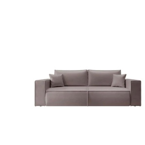 Selsey Schlafsofa  Farese Cuero ¦ beige ¦ Maße (cm): B: 257 H: 86