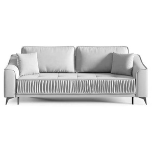 Selsey Schlafsofa Louisos   ¦ grau ¦ Maße (cm): B: 249 H: 100