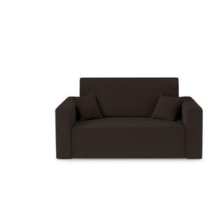 Selsey Schlafsofa Peroso   ¦ braun ¦ Maße (cm): B: 145 H: 82