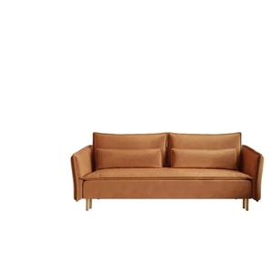 Selsey Schlafsofa Ummo ¦ gelb ¦ Maße (cm): B: 230 H: 88