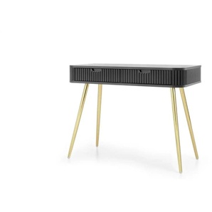 Selsey Schminktisch   ¦ schwarz ¦ Maße (cm): B: 103 H: 80