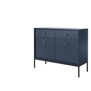 Selsey Sideboard ¦ blau ¦ Maße (cm): B: 103,5 H: 83,9
