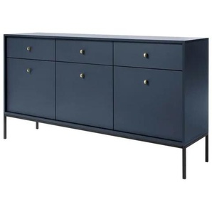 Selsey Sideboard ¦ blau ¦ Maße (cm): B: 153,4 H: 83,2