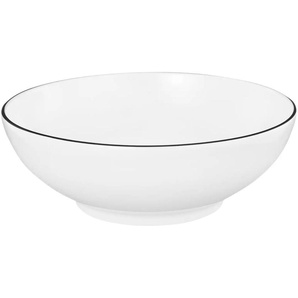 Seltmann Weiden Dessertschale Lido Black Line - weiß - Porzellan - 15 cm - 15.0 | Möbel Kraft