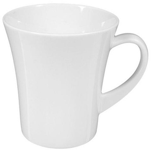 Seltmann Weiden Kaffeebecher Modernlife, Weiß, Keramik, 400 ml, Kaffee & Tee, Tassen, Kaffeebecher