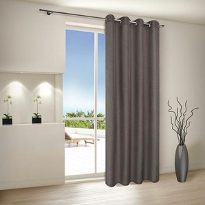 Senschal Uni grau, 140 x 235 cm Dekoschals