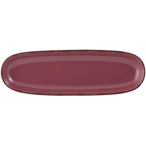 Servierplatte 36 x 11 cm  Siena | lila/violett | Steinzeug/Steingut | 11 cm |