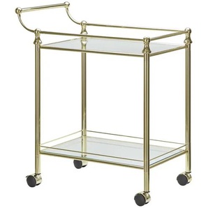 Servierwagen - gold - Materialmix - 68 cm - 78 cm - cm 40,0 | Möbel Kraft
