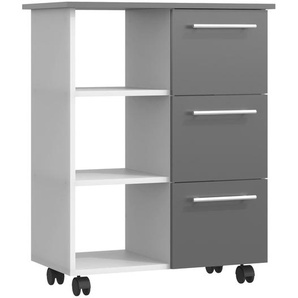 Servierwagen  Esilo ¦ grau ¦ Maße (cm): B: 68 H: 85