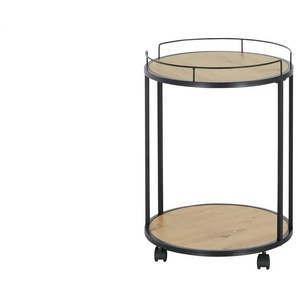 Servierwagen - holzfarben - Materialmix - 60 cm - 45.0 | Möbel Kraft