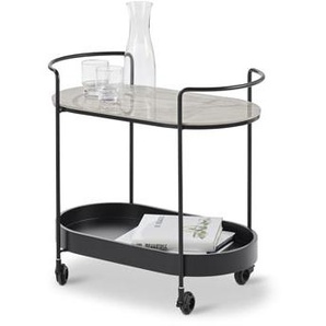Servierwagen in Marmoroptik