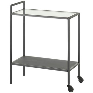Servierwagen  Seano ¦ schwarz ¦ Maße (cm): B: 60 H: 75 T: 30.0