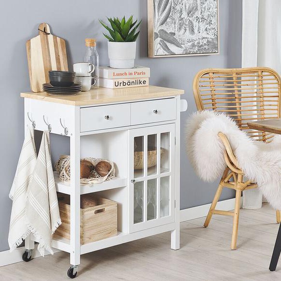 Servier- & Küchenwagen in Weiss Preisvergleich | Moebel 24