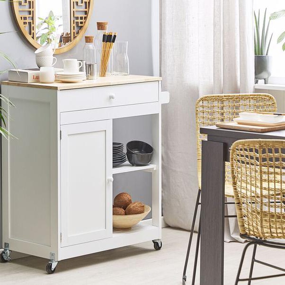 Servier- & Küchenwagen in Weiss Preisvergleich | Moebel 24