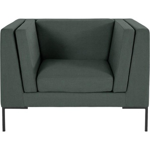 Sessel ANDAS Frode Gr. Flachgewebe, B/H/T: 119 cm x 82 cm x 97 cm, grün Einzelsessel Lounge-Sessel Lounge-Gartenmöbel