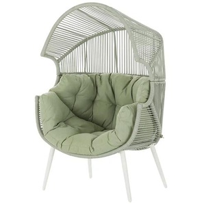 Outdoor-Korbsessel  Aruba ¦ grün ¦ Maße (cm): B: 98 H: 152 T: 87.5