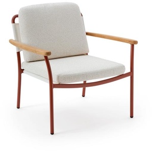 Sessel Asello Gestell rostrot, 81x73.5x79 cm