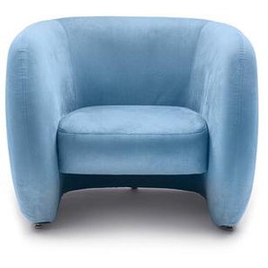 Sessel Balham hellblau, Designer Werner Aisslinger, 74.6x95.6x84.1 cm