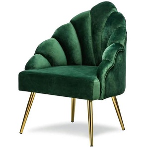 Sessel  Bolge ¦ grün ¦ Maße (cm): B: 63 H: 89