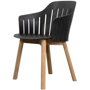 Sessel Choice Cane-line Gestell Teakholz braun, Designer Hee Welling, Gudmundur Ludvik, 87x59x53 cm