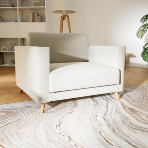 Sessel Cremeweiß - Eleganter Sessel: Hochwertige Qualität, einzigartiges Design - 105 x 75 x 98 cm, Individuell konfigurierbar