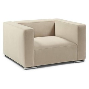 Sessel Dario sand gelb, 66x125.5x100 cm