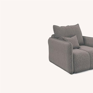 Sessel Designersessel MORGANO Stoff Abriamo Beige