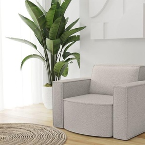 Sessel Designersessel PALMA in Stoff Ascot Pearl