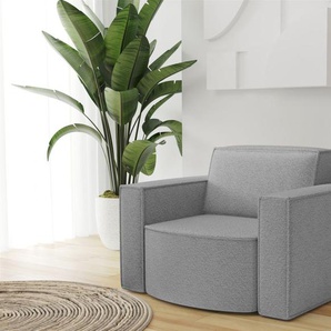 Sessel Designersessel PALMA in Stoff Ascot Taupe