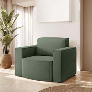 Sessel Designersessel PALMA in Stoff Scala Forest