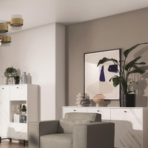 Sessel Designersessel WALDO in Stoff Brooklyn Dunkelgrau