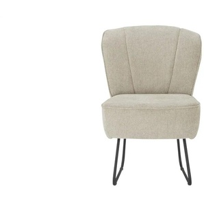 Sessel  Elza I ¦ beige ¦ Maße (cm): B: 56 H: 87,5 T: 46.0