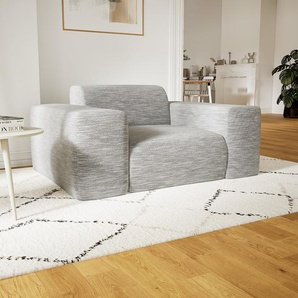 Sessel Granitweiß - Eleganter Sessel: Hochwertige Qualität, einzigartiges Design - 141 x 72 x 107 cm, Individuell konfigurierbar