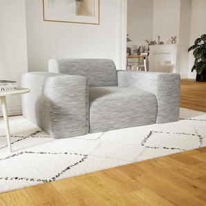 Sessel Granitweiß - Eleganter Sessel: Hochwertige Qualität, einzigartiges Design - 141 x 72 x 107 cm, Individuell konfigurierbar