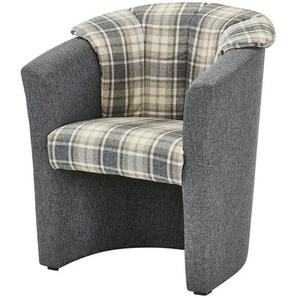 Sessel - grau - Materialmix - 67 cm - 82 cm - cm 63,0 | Möbel Kraft