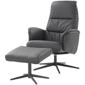 Sessel-Hocker-Set  3408 ¦ schwarz