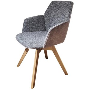 Sessel Honey Plus, grau/stone