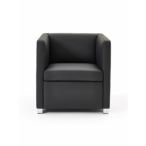 Sessel ID schwarz, Designer Indomo, 71x71x71 cm