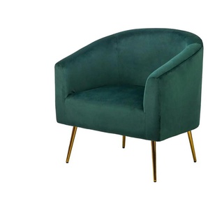 Sessel Kiiruna - grün - Materialmix - 75 cm - 76 cm | Möbel Kraft