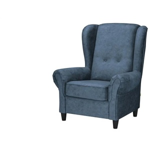 Sessel Kivana - blau - Materialmix - 94 cm - 112 cm - cm 94,0 | Möbel Kraft