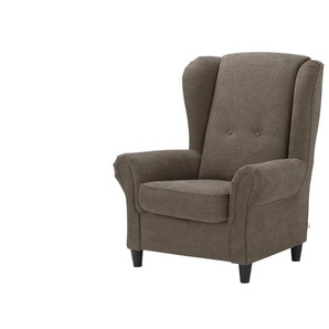 Sessel Kivana - braun - Materialmix - 94 cm - 112 cm - cm 94,0 | Möbel Kraft