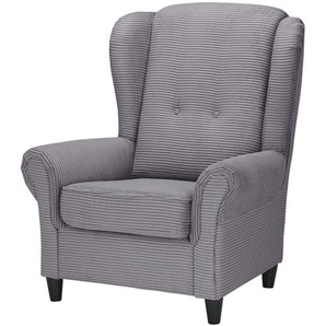 Sessel  Kivana ¦ grau ¦ Maße (cm): B: 94 H: 112 T: 94.0