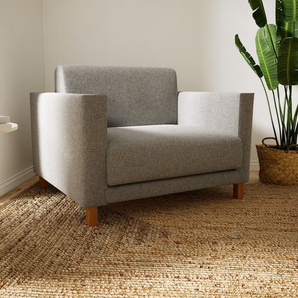 Sessel Lichtgrau - Eleganter Sessel: Hochwertige Qualität, einzigartiges Design - 104 x 75 x 98 cm, Individuell konfigurierbar